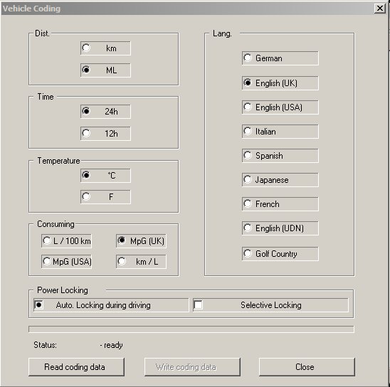 Bmw e38 obc hidden menu #6